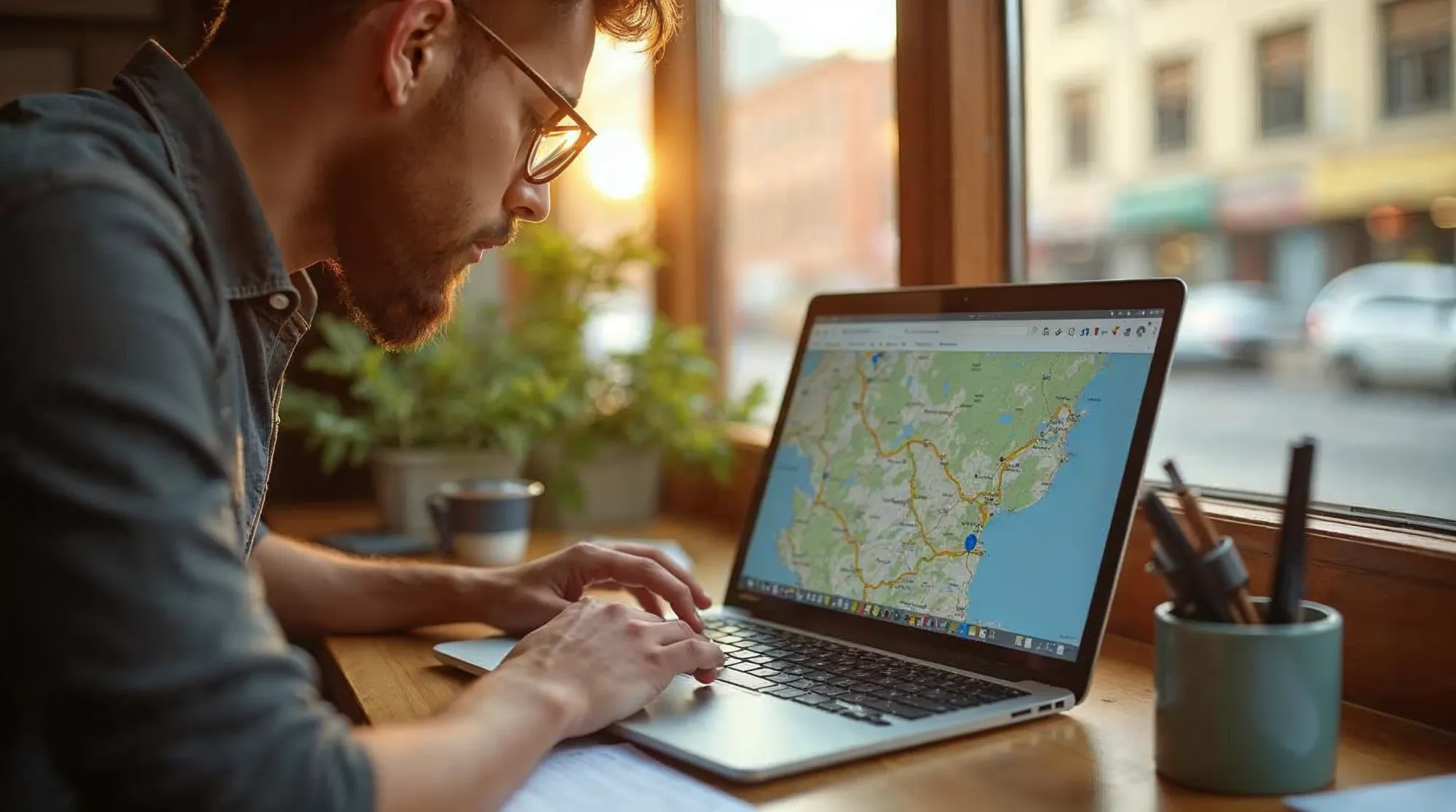 Setting up a Google Business Profile for local search visibility