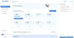 CATTIX dashboard for local SEO strategies with AI integration